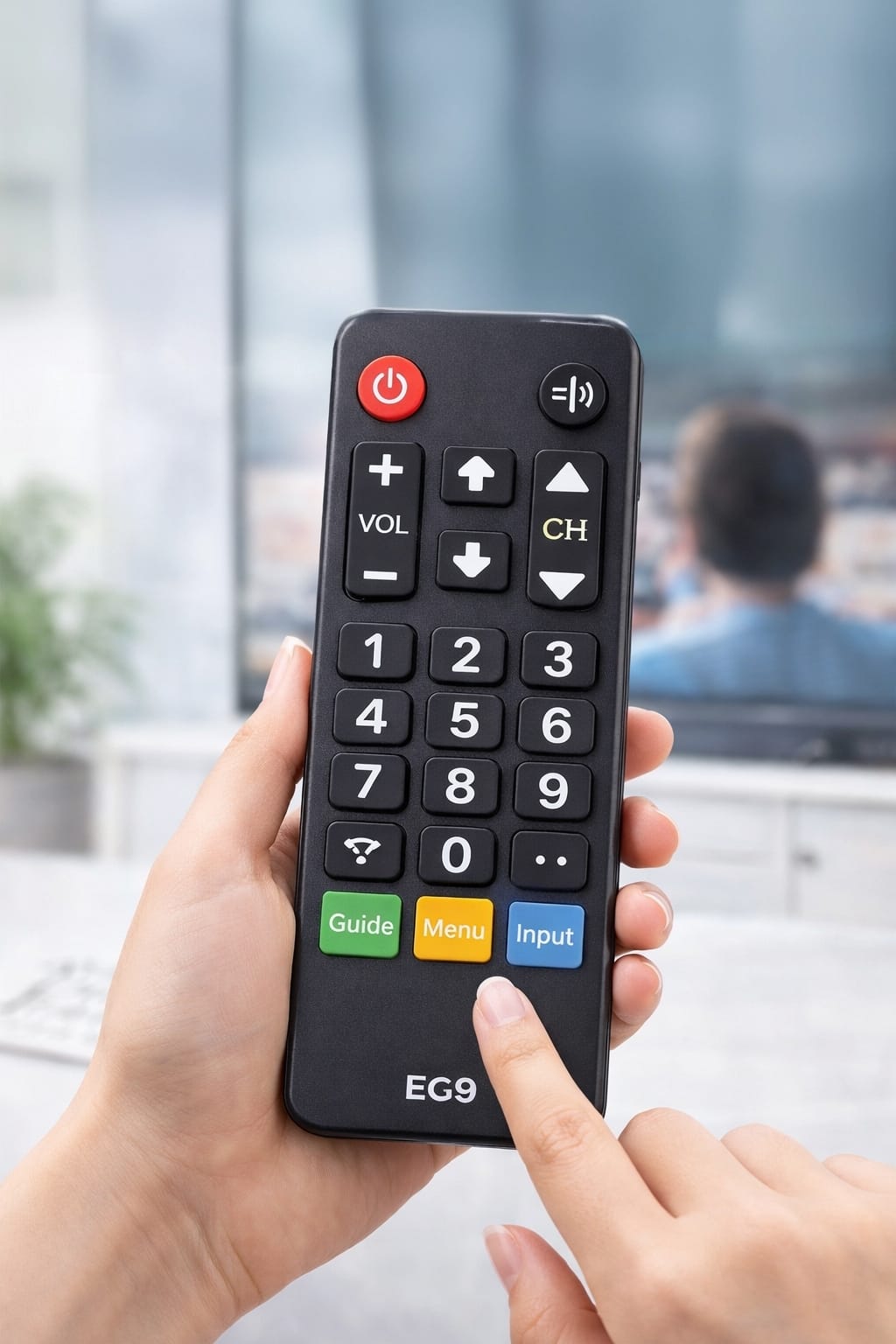 Control remoto universal simplificado